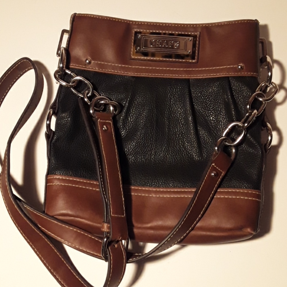 Chaps Crossbody Bag Handbag Purse 9x9" Pockets